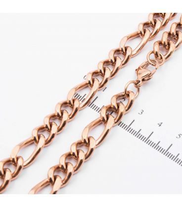 Цепочка позолота Плетение "Картье" 0,95/55 см (Медицинское золото)