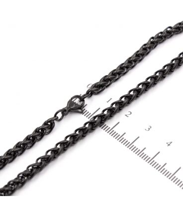 Цепочка Stainless Steel "Косичка" 0,4*0,4/60 см
