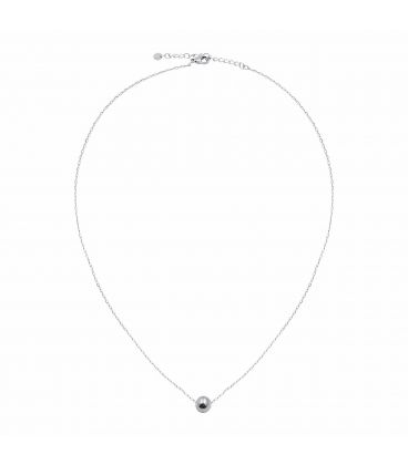 Подвеска на цепочке " Стильный акцент" родий