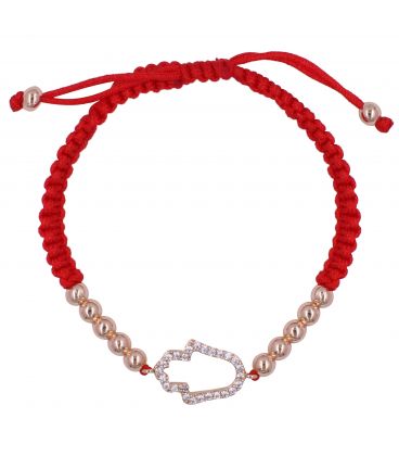 Браслет "Хамса" лимонная позолота