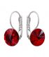 Сережки з кристалами Swarovski родіум