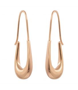 Сережки "Мінлива хвиля" лимонна позолота