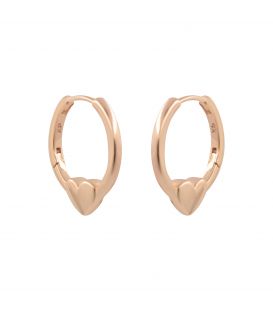 Серьги классические "Искушение" лимонная позолота