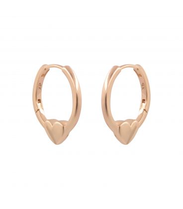 Серьги классические "Искушение" лимонная позолота