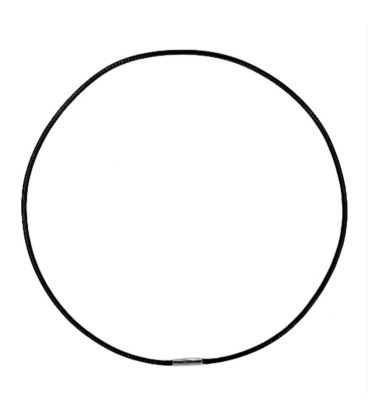 Шнурок еко-шкіра з магнітною застібкою (сталь)