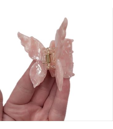 Заколка крабик метелик для волосся шпилька краб зажим для волосся