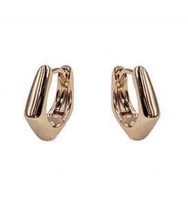 Сережки класичні "Грейс" лимонна позолота