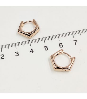 Сережки класичні "Грейс" лимонна позолота