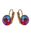 Сережки Swarovski Crystals 0,8 см лимонная позолота