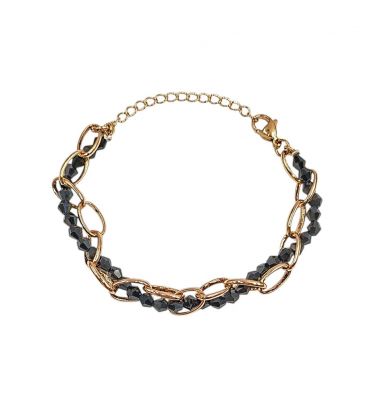 Браслет "Аспід" лимонна позолота