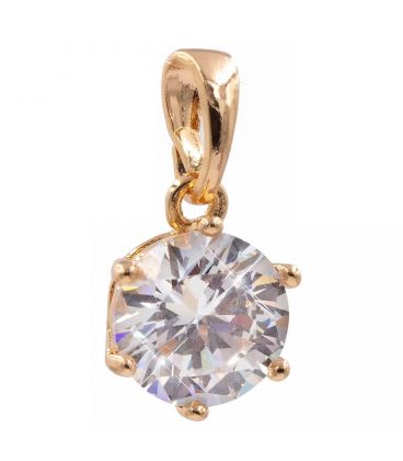 Підвіска "Diamond" 0,6 см лимонна позолота.