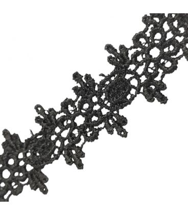Чокер мереживний чорний "Готика"