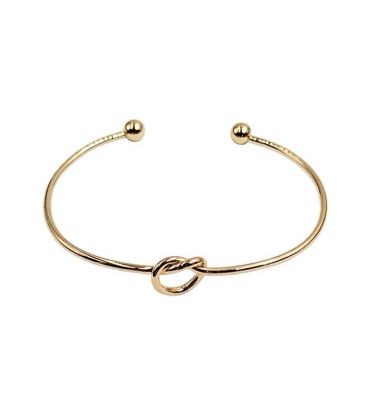 Браслет "Вузлик" лимонна позолота