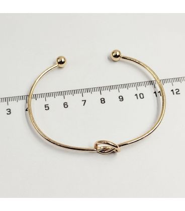 Браслет "Вузлик" лимонна позолота