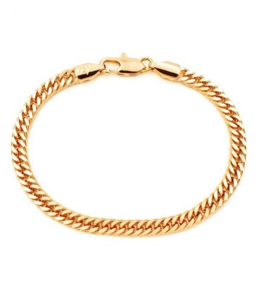 Браслет ланцюжок "Панцирне" плетіння 0,5/18,5 см