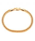 Браслет ланцюжок "Панцирне" плетіння 0,5/18,5 см