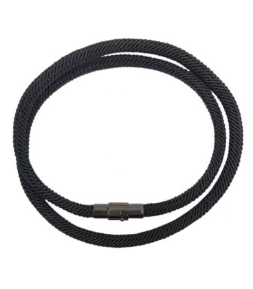 Браслет-шнур с магнитной застёжкой, чёрный, унисекс