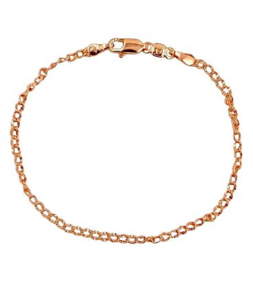 Уценка, Браслет плетения "Нонна", 0,3/18,5 см, позолота