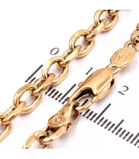 Ланцюжок Xuping 0,4/44 см лимонна позолота якірне плетіння