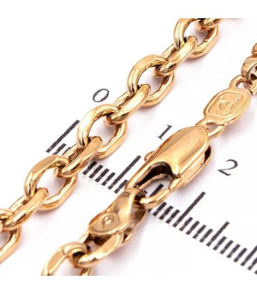 Ланцюжок Xuping 0,4/44 см лимонна позолота якірне плетіння