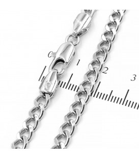 Ланцюжок Xuping панцирне плетіння 0,4/50 см родій