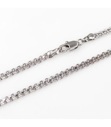 Цепочка Xuping “якорное плетение” 0,3/50 см,родий 724878(2)