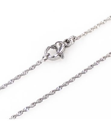 Ланцюжок родіум "ромбами" 0,2/50 см