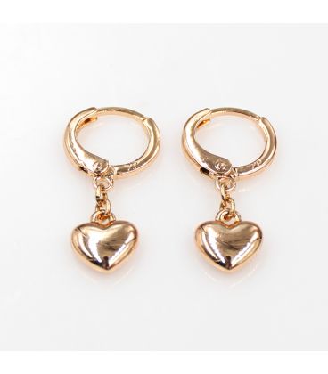 Сережки-підвіски Xuping "Сердечко" 