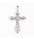Кулон Xuping родий Крестик с распятием