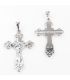Кулон Xuping родий Крестик с распятием