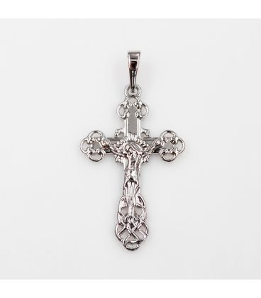 Кулон Xuping родий Крестик с распятием