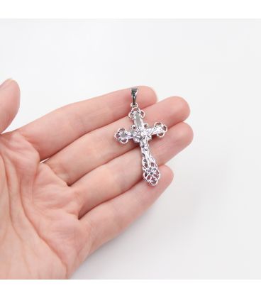 Кулон Xuping родий Крестик с распятием