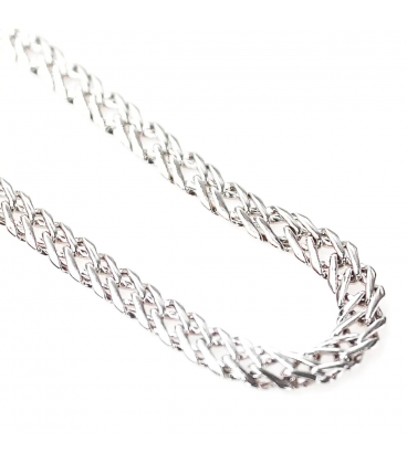 Ланцюжок Xuping родіум плетіння ромби 0,3/50 см 924872