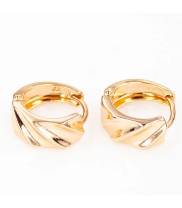 Серьги Xuping лимонная позолота без камней (Медицинское золото) 924330