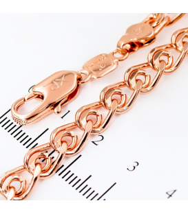 Цепочка позолота "лав" 0,7/70 см (Медицинское золото)