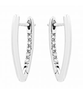 Серьги Xuping классические “Иголочки” позолота белое золото