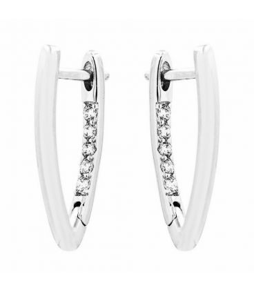 Сережки Xuping класичні "Голочки" позолота біле золото