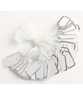 Цінники 100 штук на нитці Прямокутні