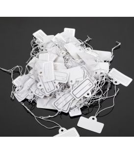 Цінники 500 штук на нитці Прямокутні