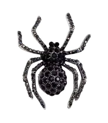 Брошка Xuping "Павук" чорний родій