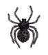 Брошка Xuping "Павук" чорний родій