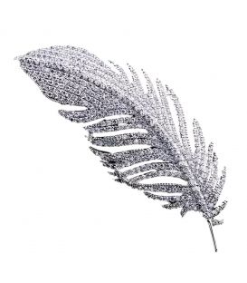 Брошка «Перо», родій