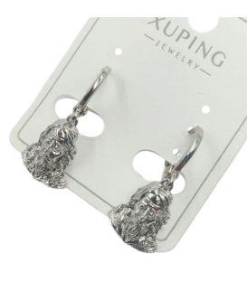 Сережки Xuping родиум подвески "Исус" (медицинское золото)