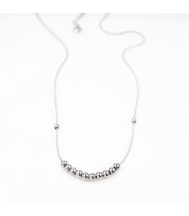 Підвіска на ланцюжку Xuping "кульки" позолота біле золото (Медичне золото)