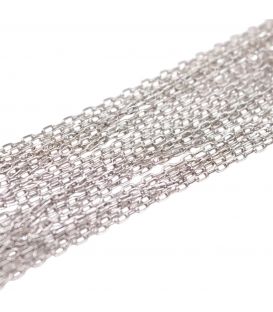 Цепочка Xuping якорное плетение 0,1/45 см родиум