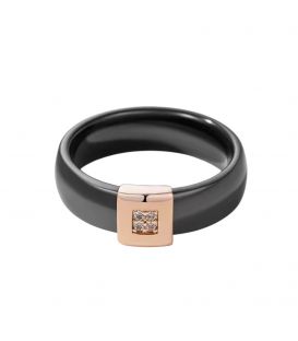 Кольцо Xuping керамика позолота