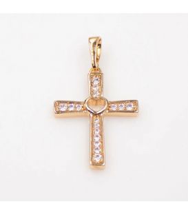 Хрестик Xuping 2,3 см (Медичне золото) 724211