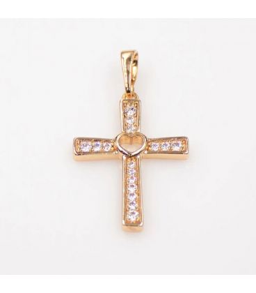 Хрестик Xuping 2,3 см (Медичне золото) 724211