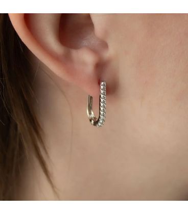 Серьги Дорожка родиум Xuping медицинская сталь