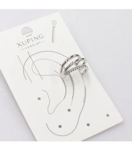 Каффа тройная - родированное покрытие Xuping 370927